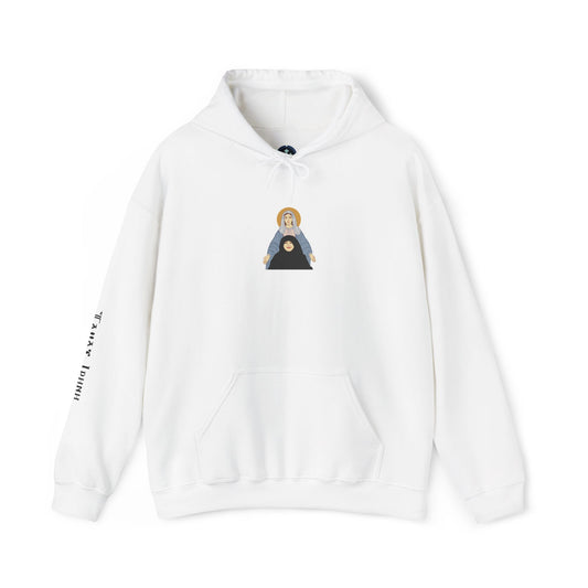 St. Mary & Tamav Erene Hoodie | Unisex Heavy Blend Sweatshirt, Religious Apparel, Spiritual Gift, Cozy Layer, Inspirational Clothing