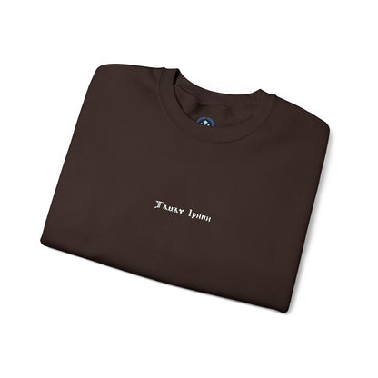Tamav Erene Coptic Name Dark Colors Cozy Unisex Crewneck Sweatshirt for Everyday Comfort, Casual Wear, Gift for Friends, Layering Essential, Relaxed Style
