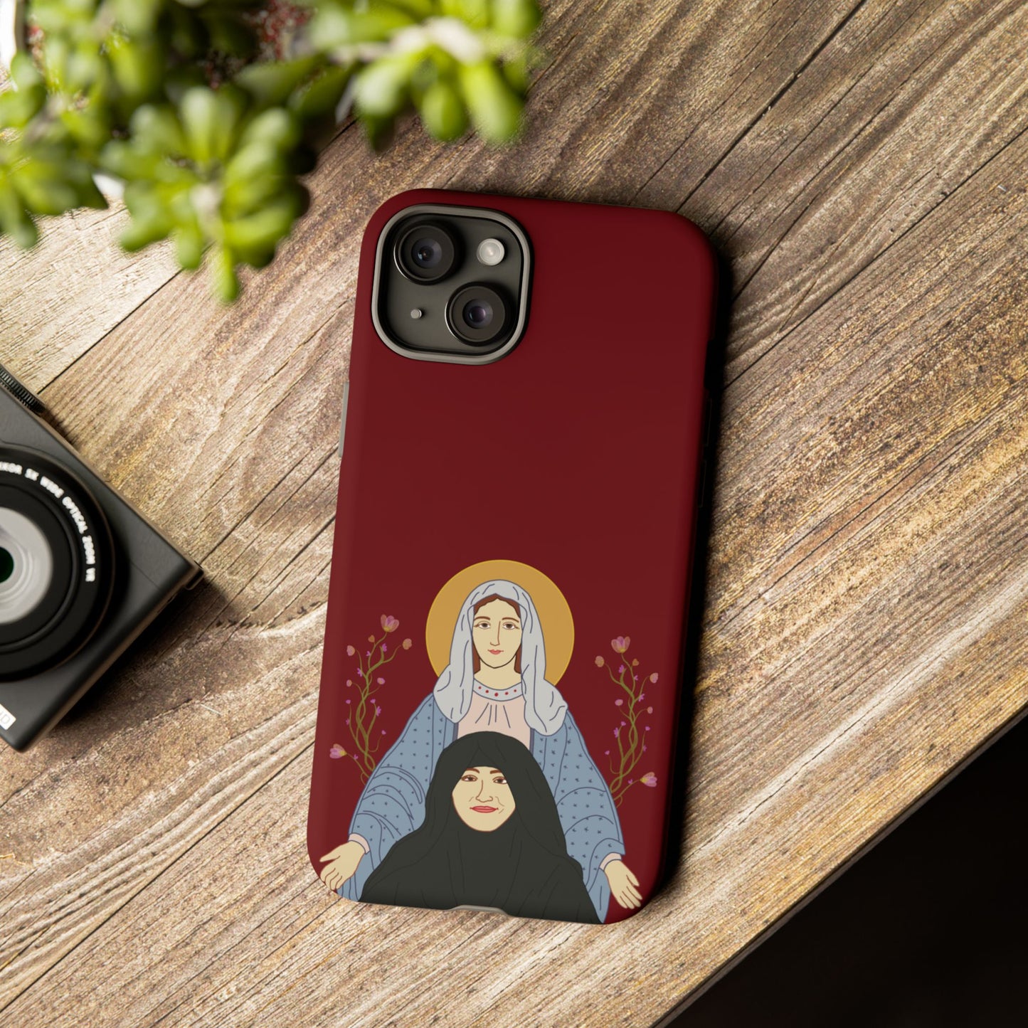 St. Mary & Tamav Erene Tough Cases: Stylish Gift for Friends, Unique Cover for Women, Tech Accessory