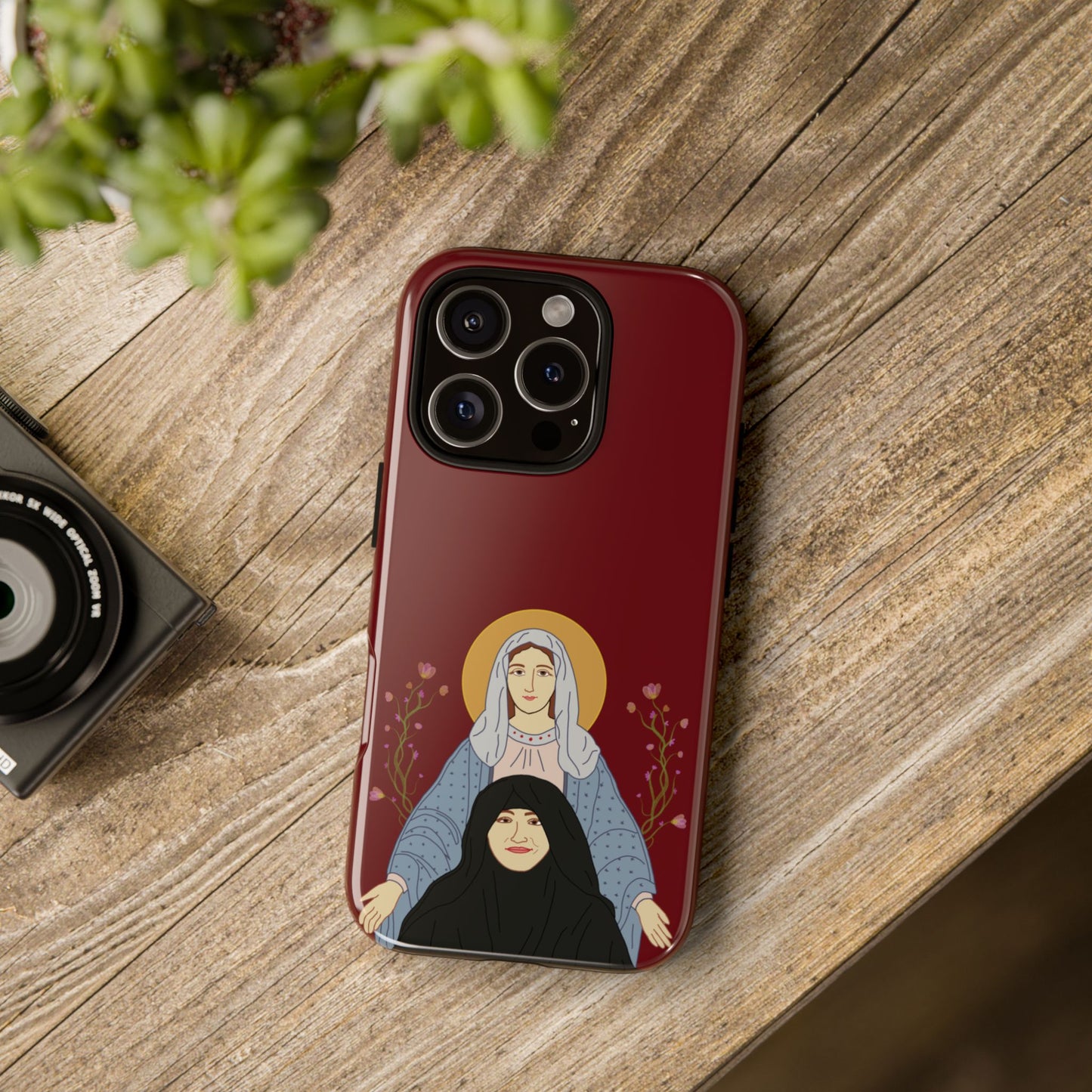 St. Mary & Tamav Erene Tough Cases: Stylish Gift for Friends, Unique Cover for Women, Tech Accessory