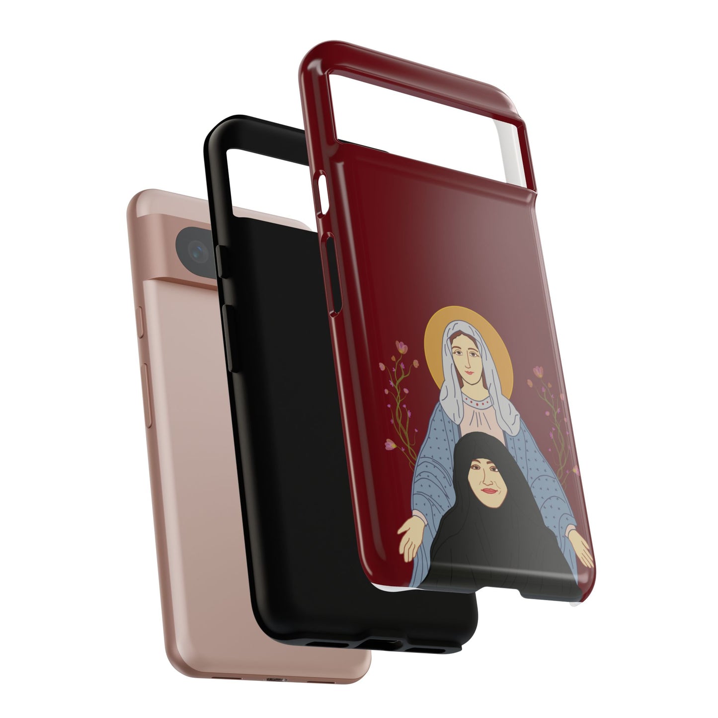 St. Mary & Tamav Erene Tough Cases: Stylish Gift for Friends, Unique Cover for Women, Tech Accessory