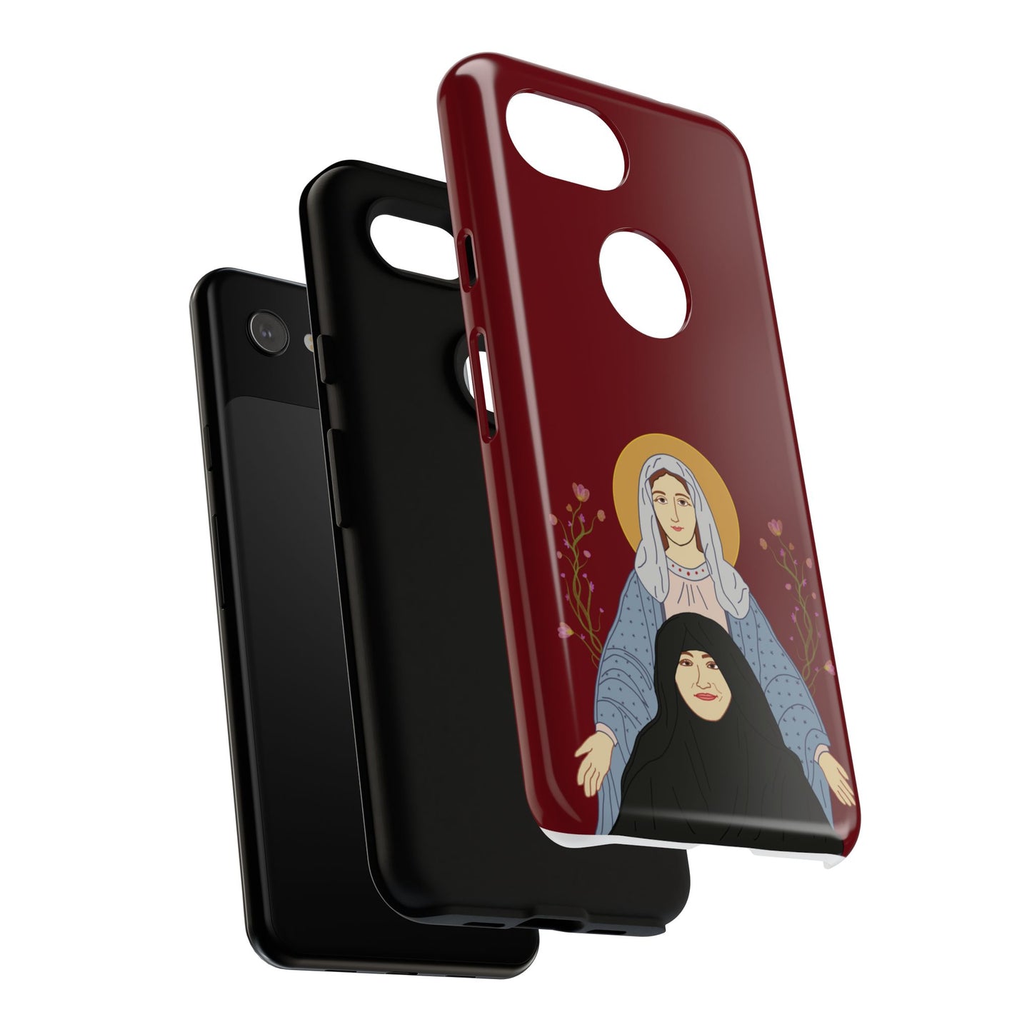 St. Mary & Tamav Erene Tough Cases: Stylish Gift for Friends, Unique Cover for Women, Tech Accessory