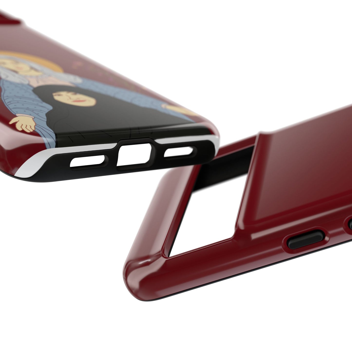 St. Mary & Tamav Erene Tough Cases: Stylish Gift for Friends, Unique Cover for Women, Tech Accessory