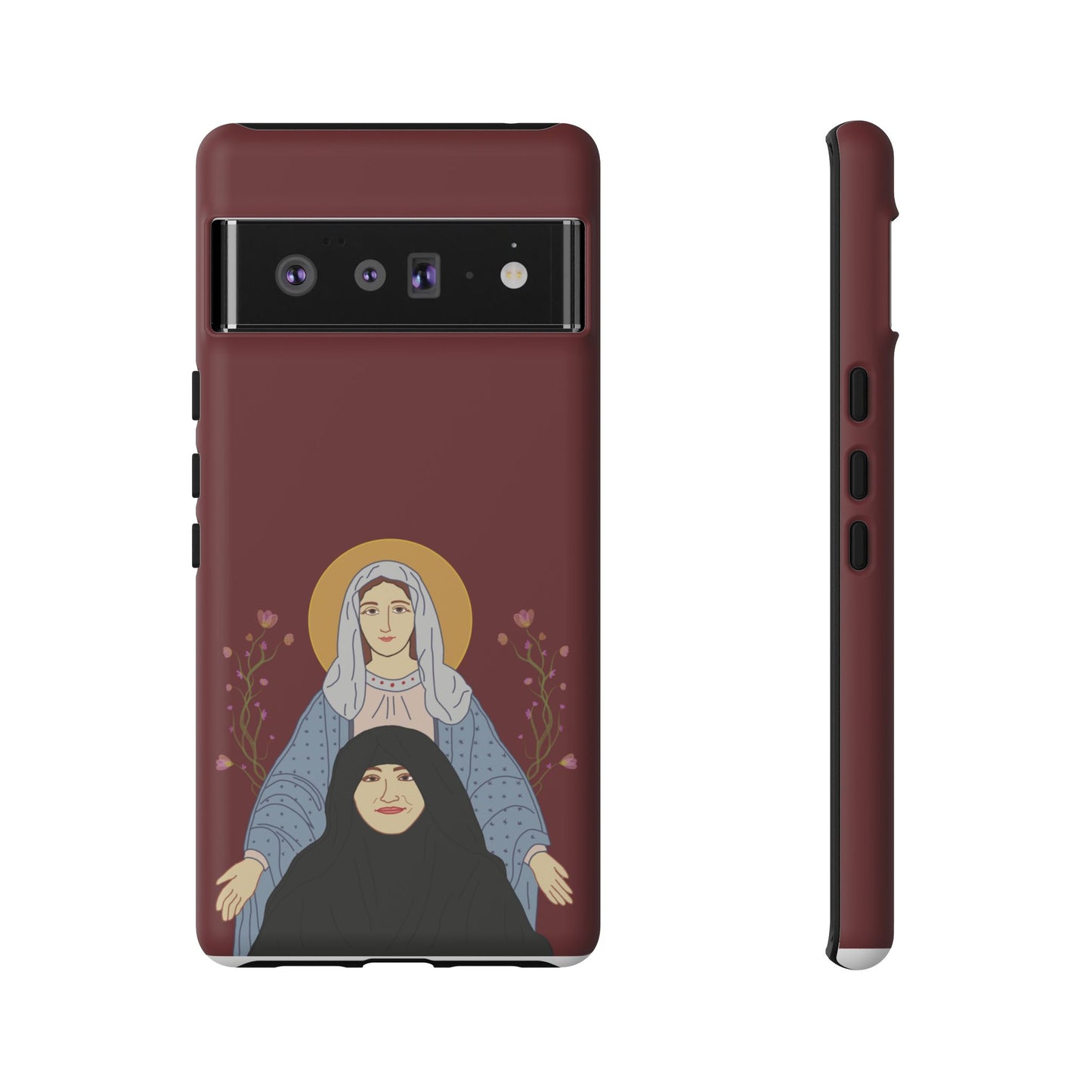 St. Mary & Tamav Erene Tough Cases: Stylish Gift for Friends, Unique Cover for Women, Tech Accessory