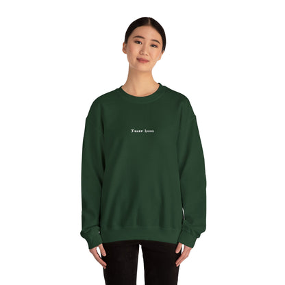 Tamav Erene Coptic Name Dark Colors Cozy Unisex Crewneck Sweatshirt for Everyday Comfort, Casual Wear, Gift for Friends, Layering Essential, Relaxed Style