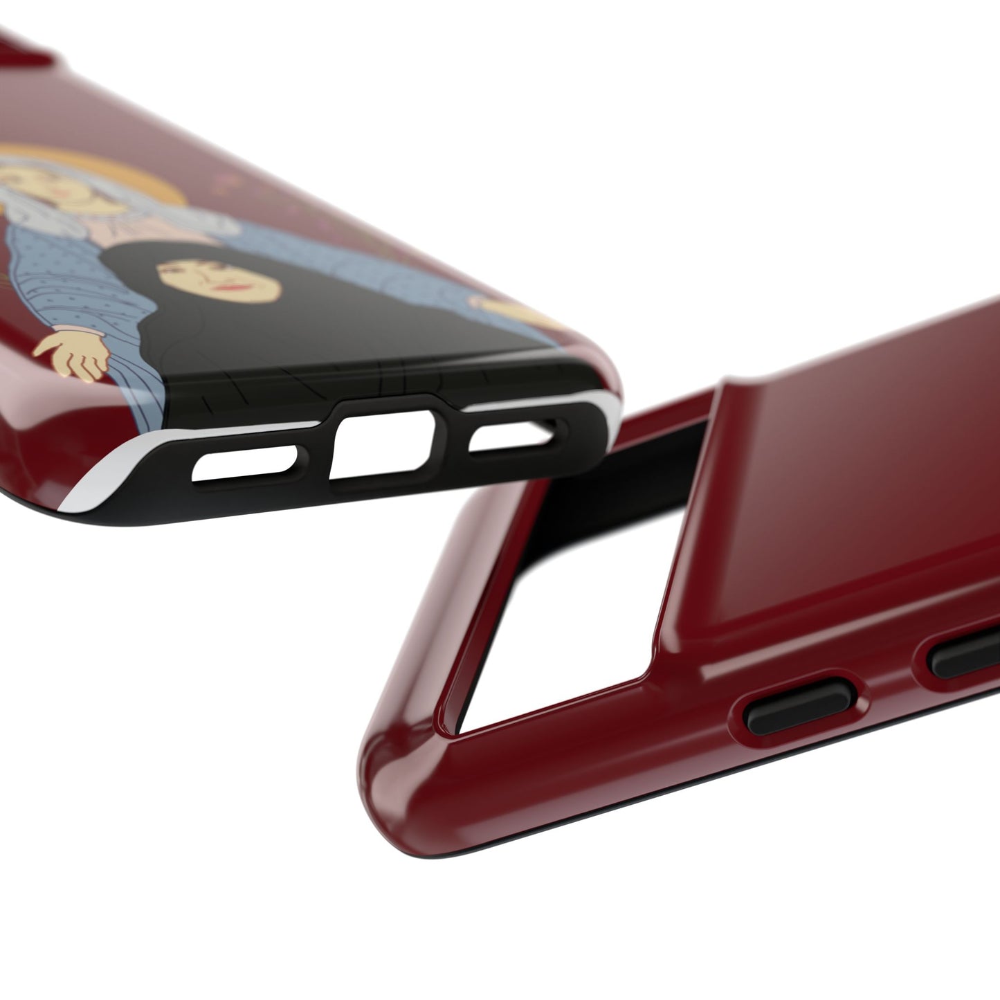 St. Mary & Tamav Erene Tough Cases: Stylish Gift for Friends, Unique Cover for Women, Tech Accessory