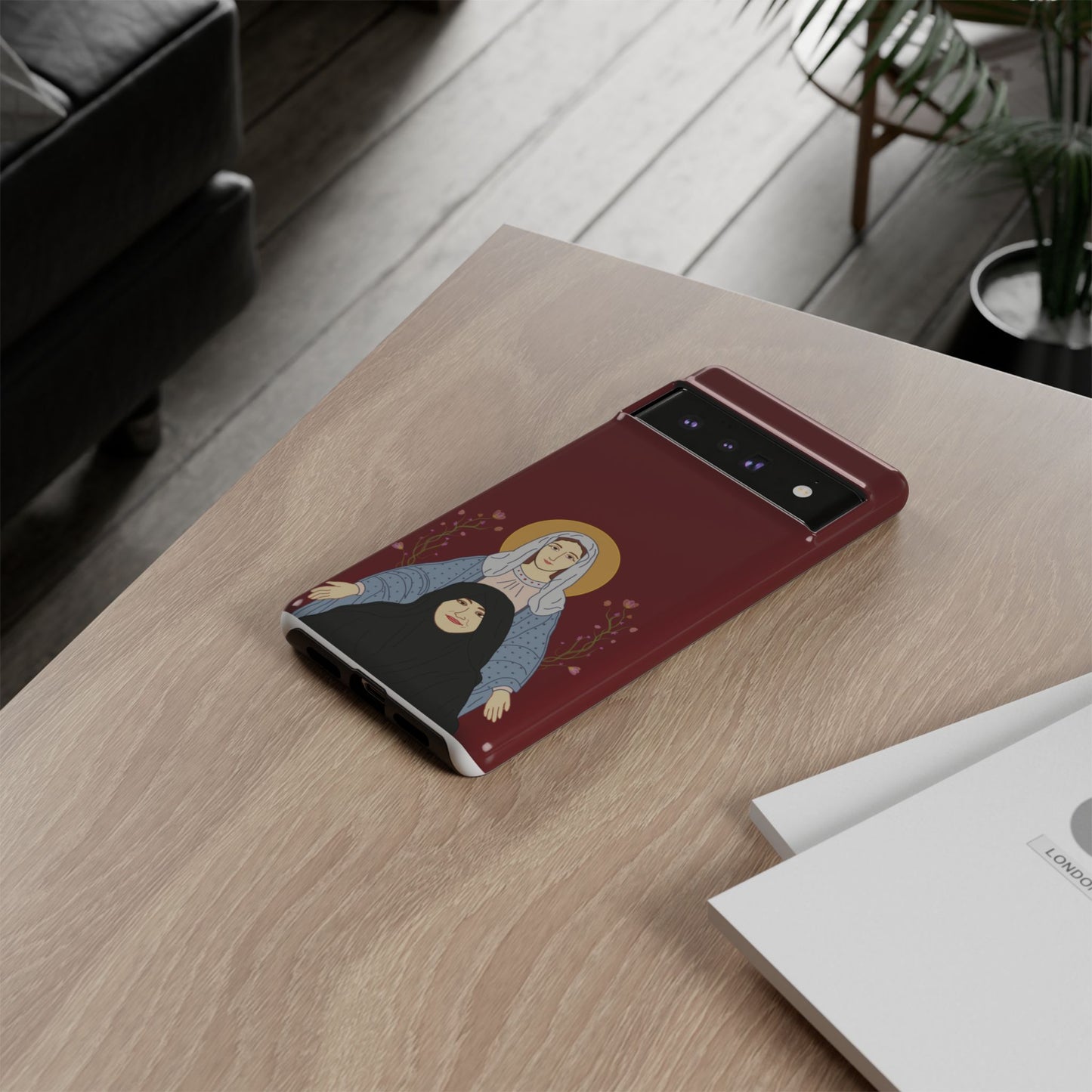 St. Mary & Tamav Erene Tough Cases: Stylish Gift for Friends, Unique Cover for Women, Tech Accessory